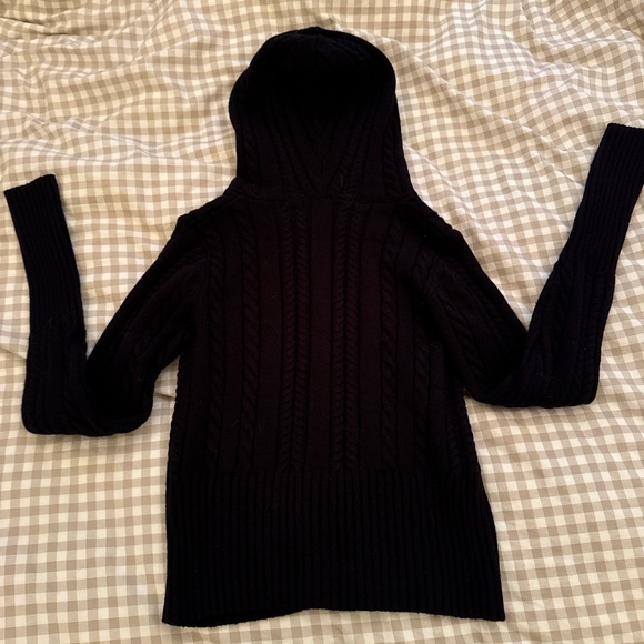 Aeropo Cable Knit Zip up Sweater - Picture 5 of 5